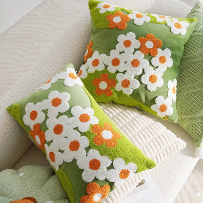 Daisy Tufted Pillow Covers
