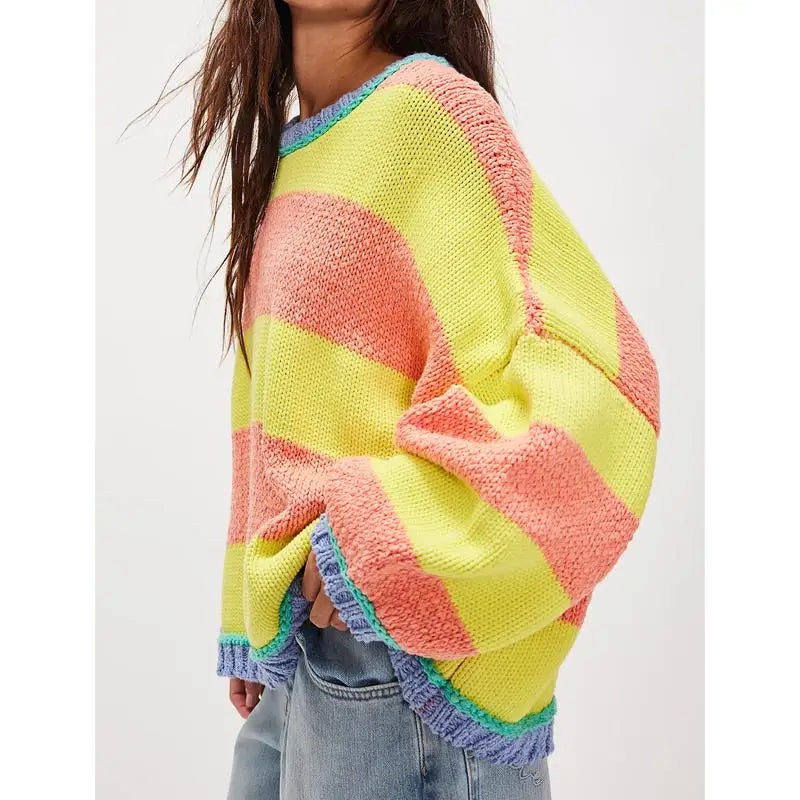 Sloane Stripe Knit Sweater
