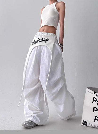 Zara Street Parachute Pants
