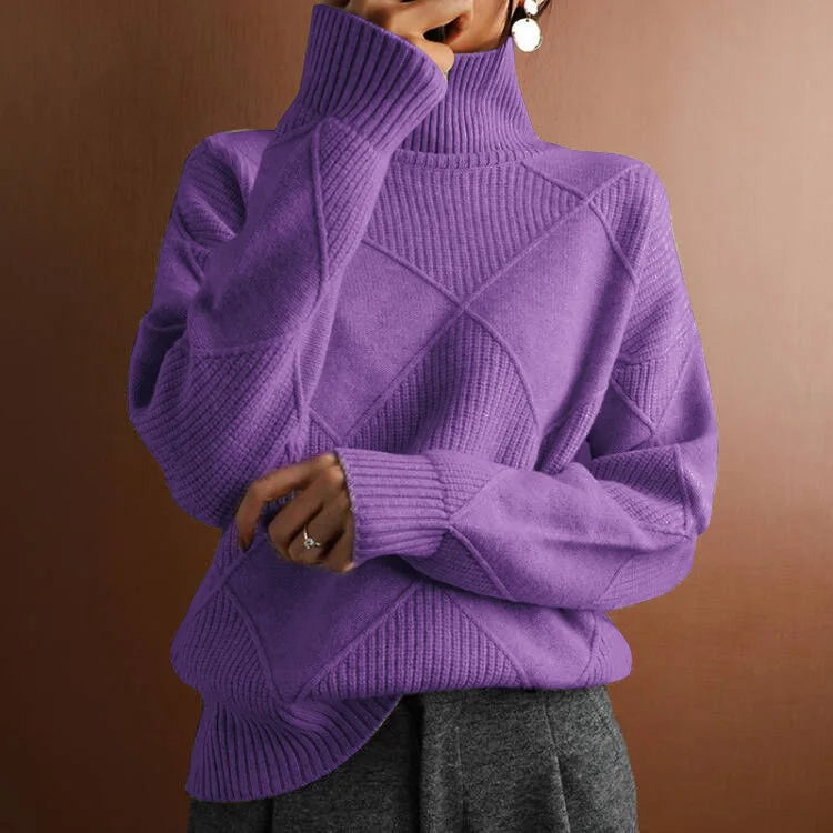 Sofia Diamond Panel Pullover