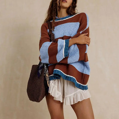 Sloane Stripe Knit Sweater