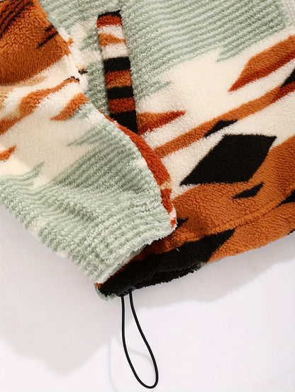 Sedona Aztec Plush Jacket