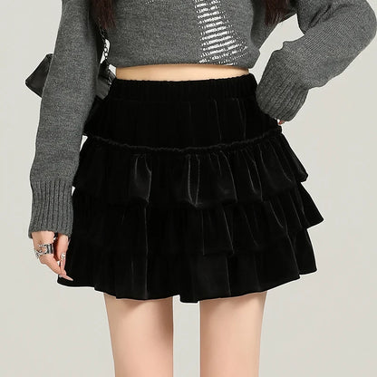 Renée Velvet Skirt