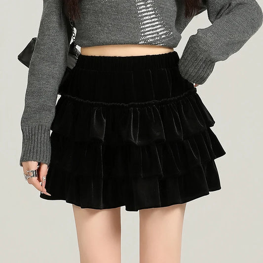Renée Velvet Skirt