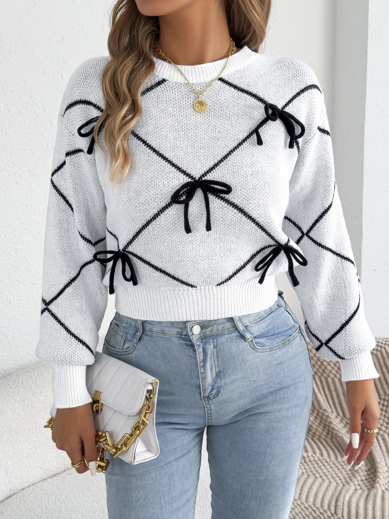 Elodie Bow Sweater