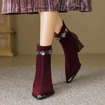 Chérie Buckle Boots