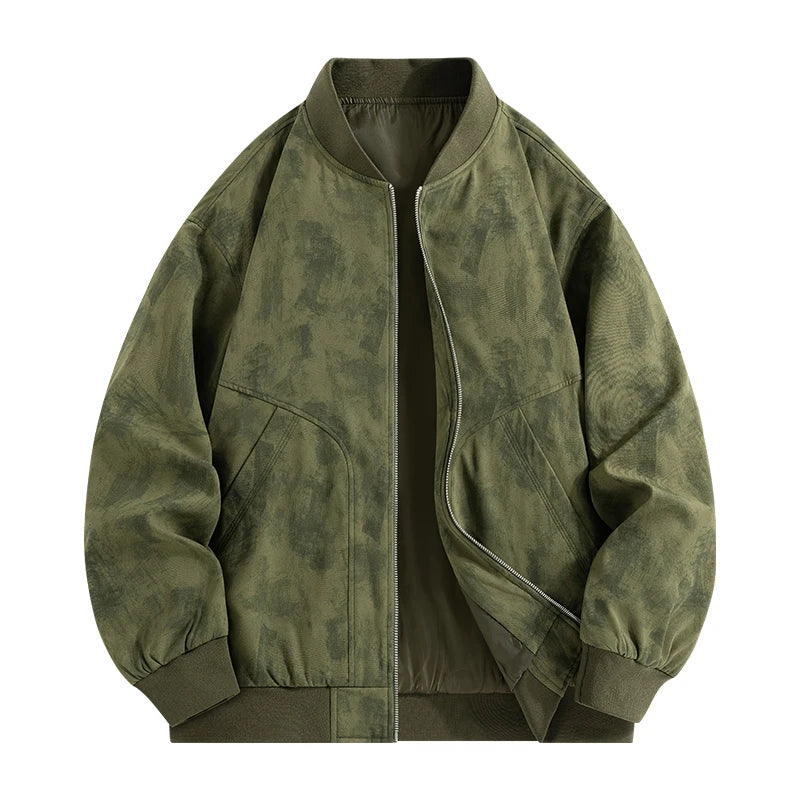 Callum Suede Bomber