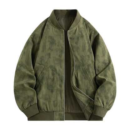 Callum Suede Bomber