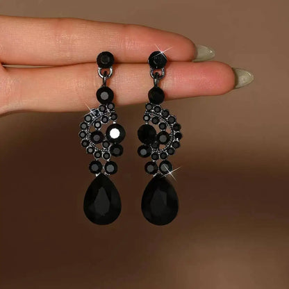 Juliette Crystal Drop Earrings