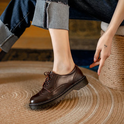 Marsette Brogue Oxfords