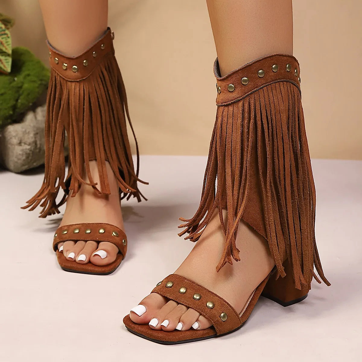 Dakota Fringe Heels