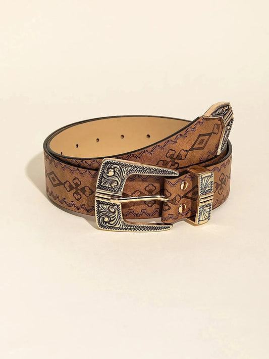 Dakota Carved Belt