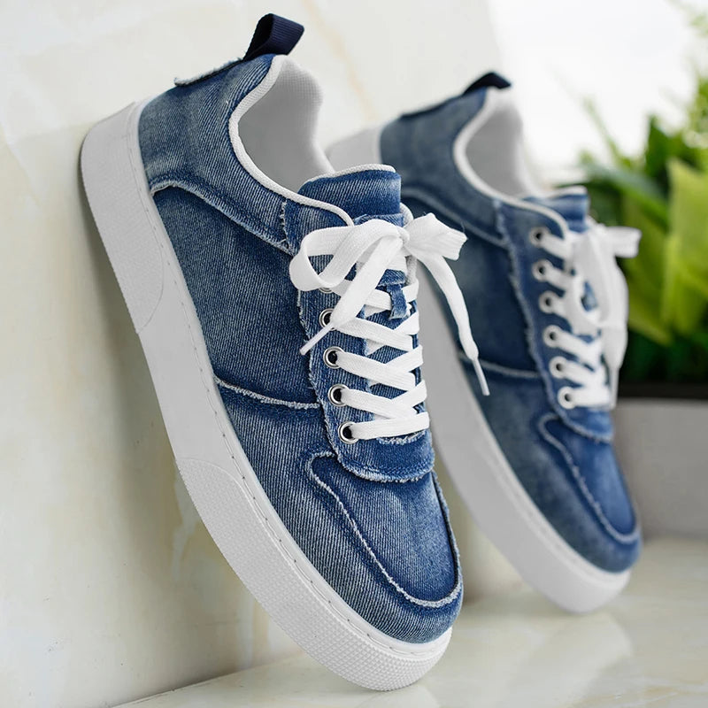 District Denim Low Tops