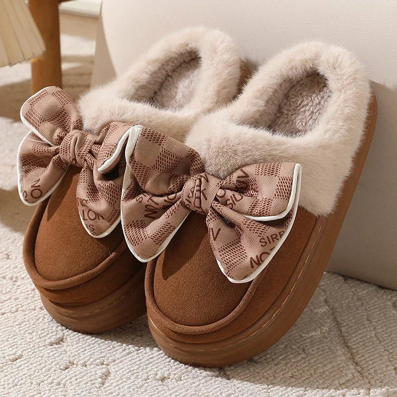 Belle Bow Slippers