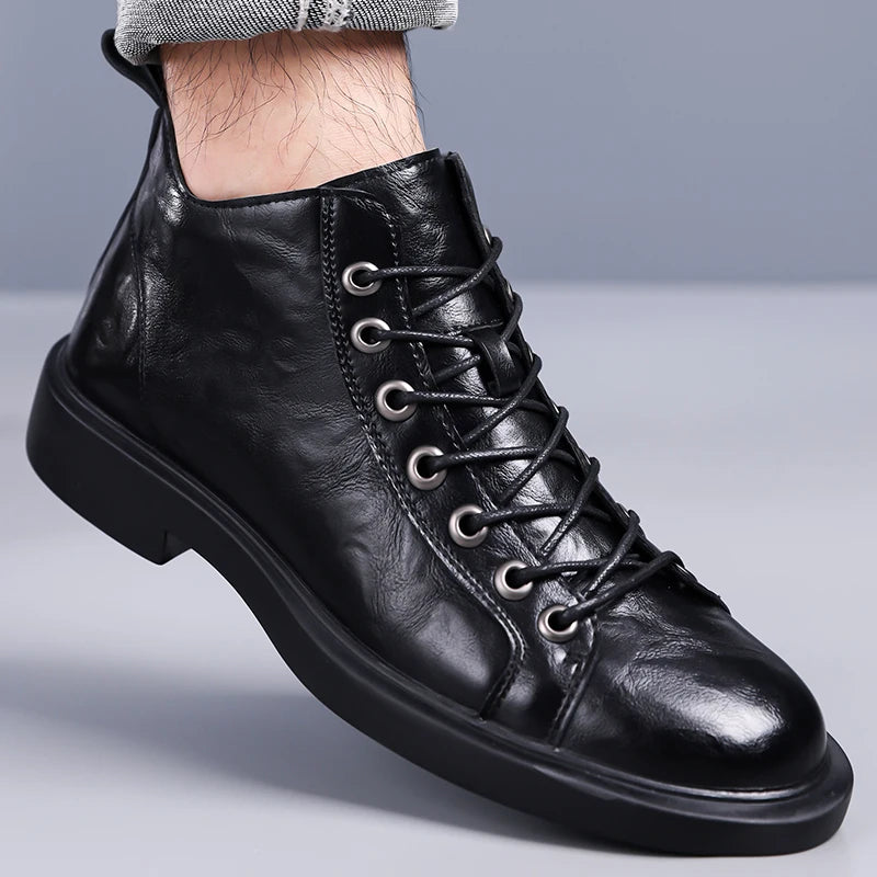 Beckford Leather Dress Boots