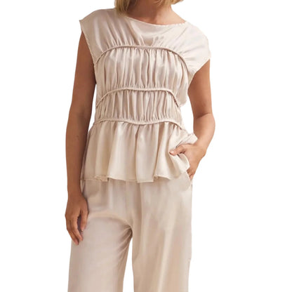 Mila Ruched Blouse