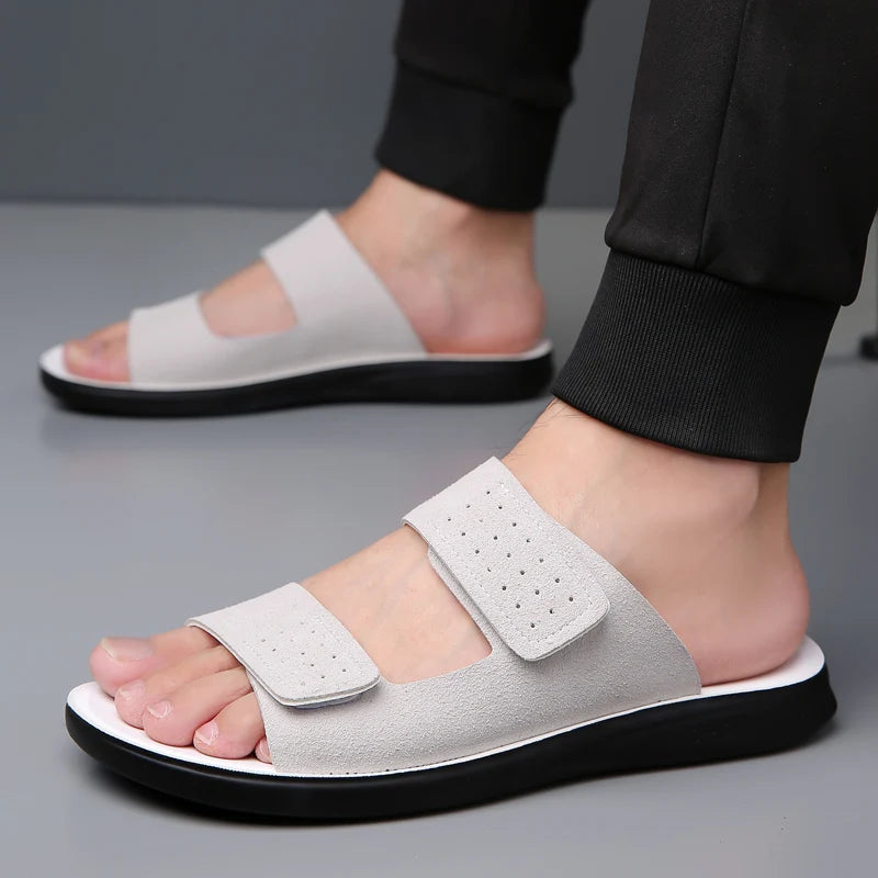 Vance Suede Slides