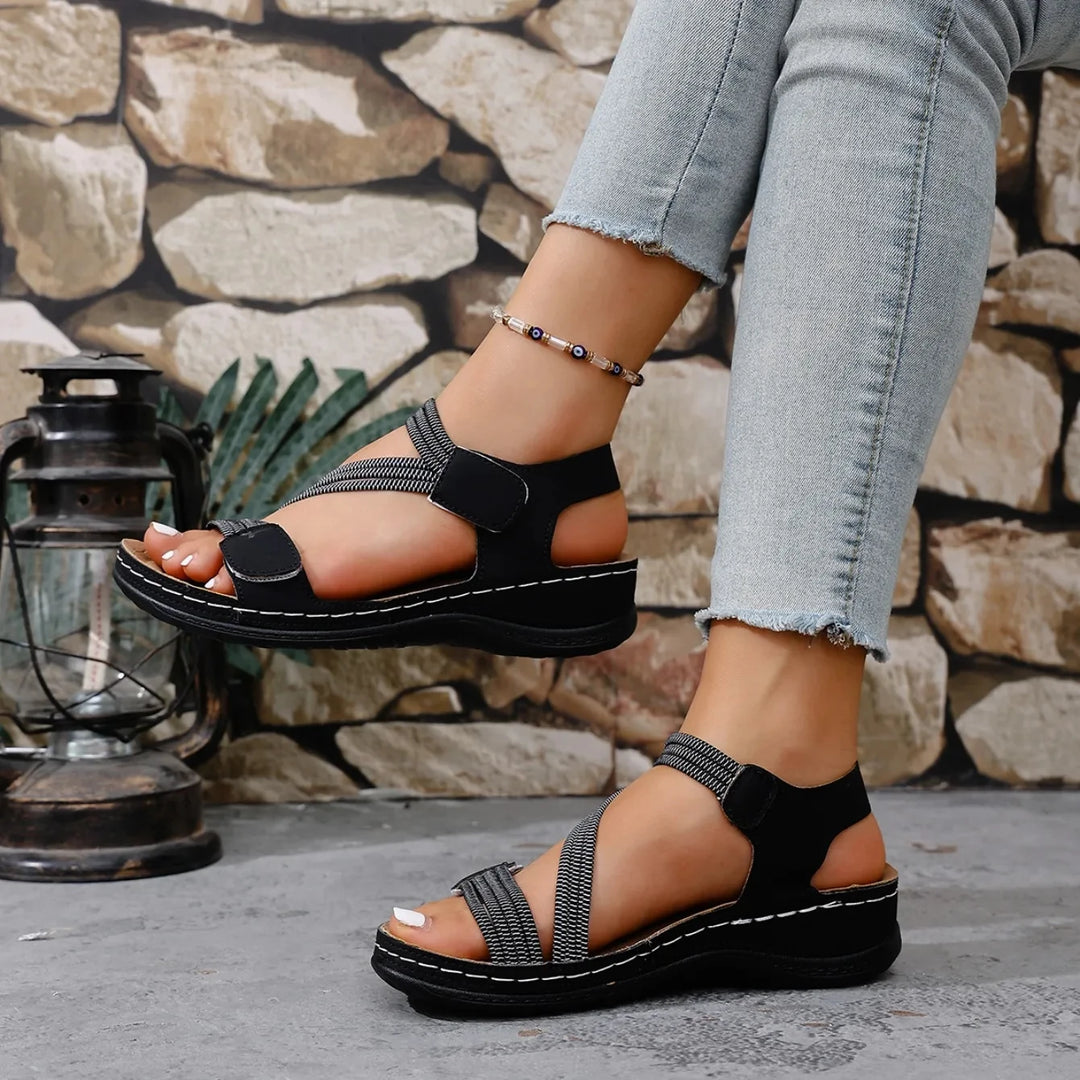 Clara Roman Strap Sandals