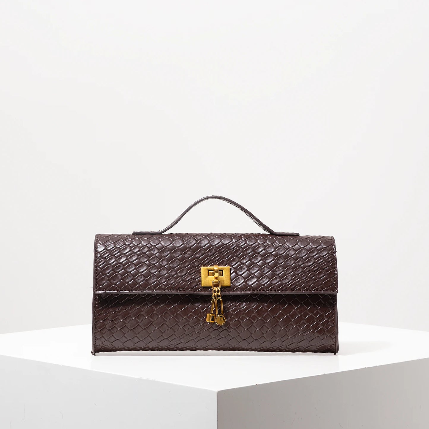 Valentina Woven Clutch