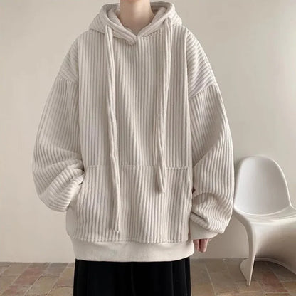 Elijah Plush Corduroy Hoodie