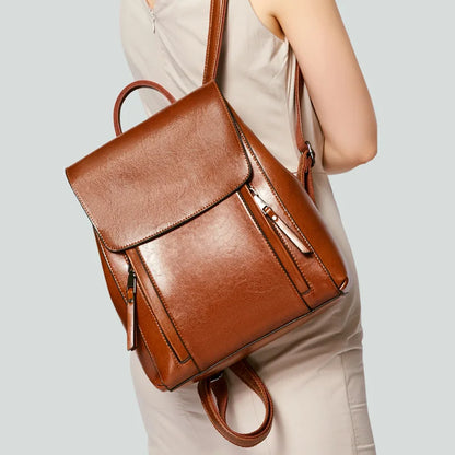 Margaux Leather Backpack