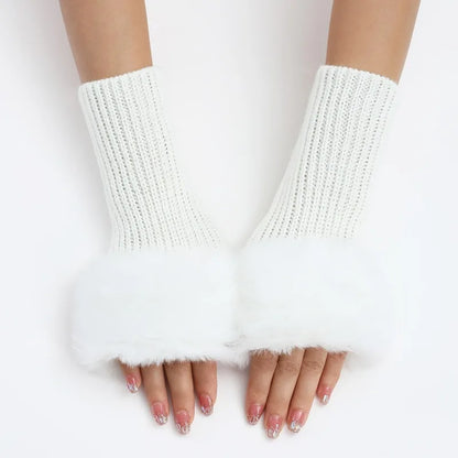 Lana Fur Gloves