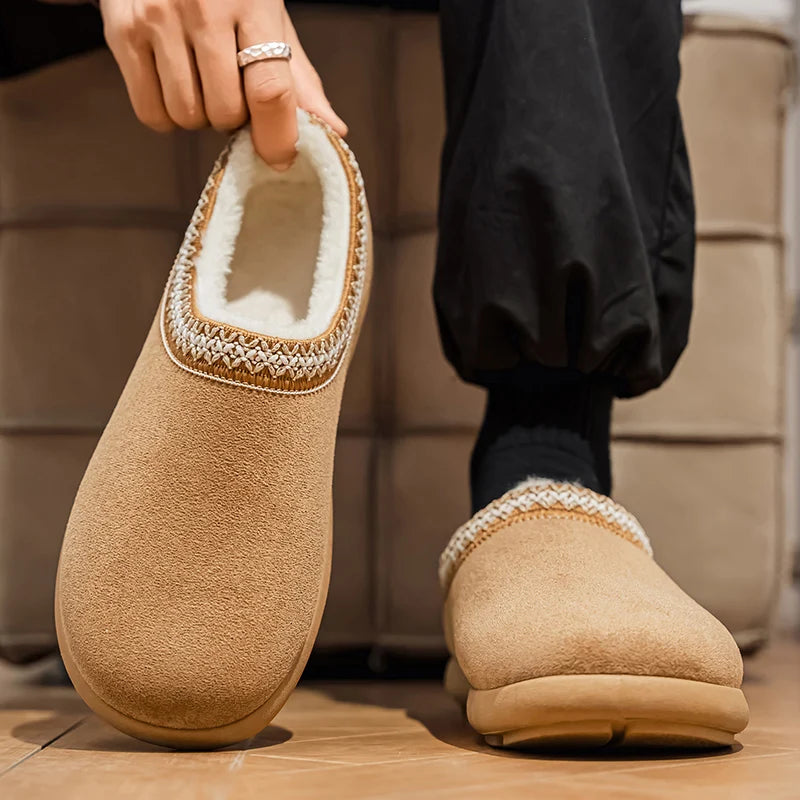 Noah Fleece Lined Slippers