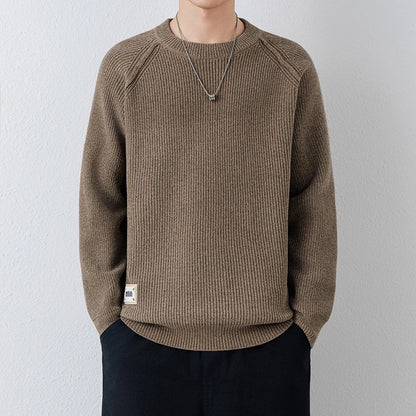 Elias Ribbed Crewneck
