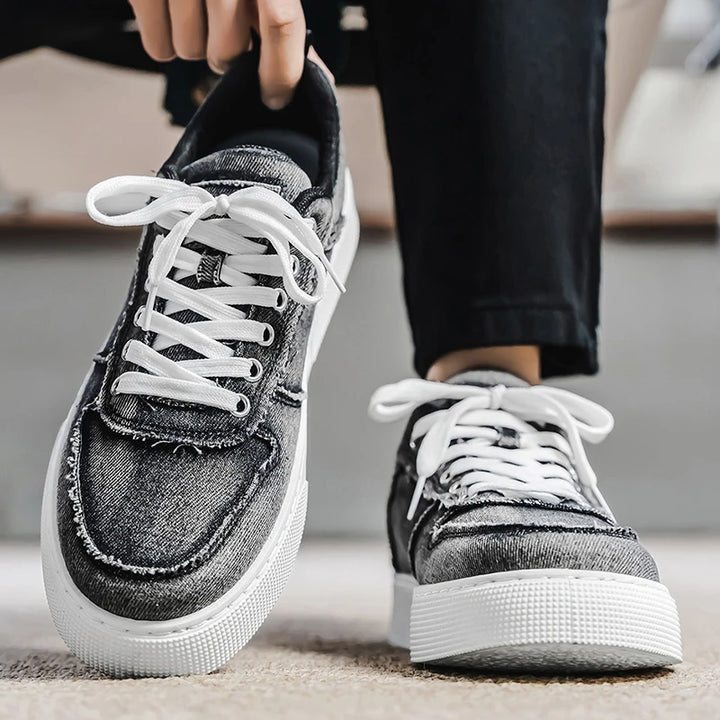 District Denim Low Tops