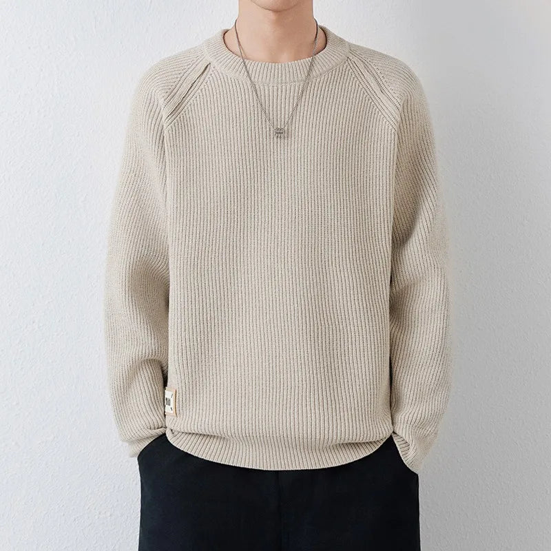 Elias Ribbed Crewneck