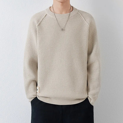 Elias Ribbed Crewneck