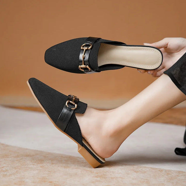 Bellamy Heeled Mules