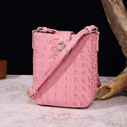 Virelle Croc Crossbody