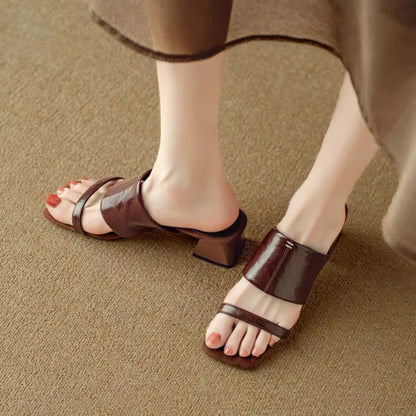 Eloise Square Toe Heels
