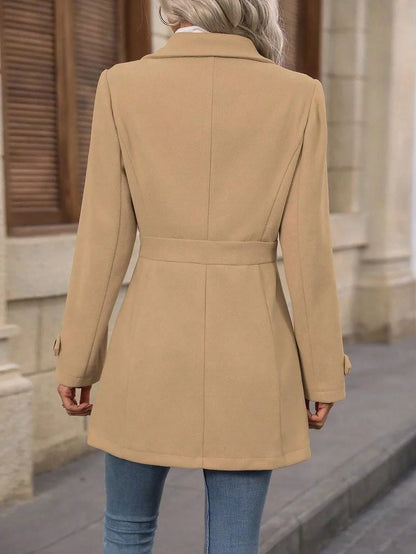 Charlotte Buttoned Trench Coat