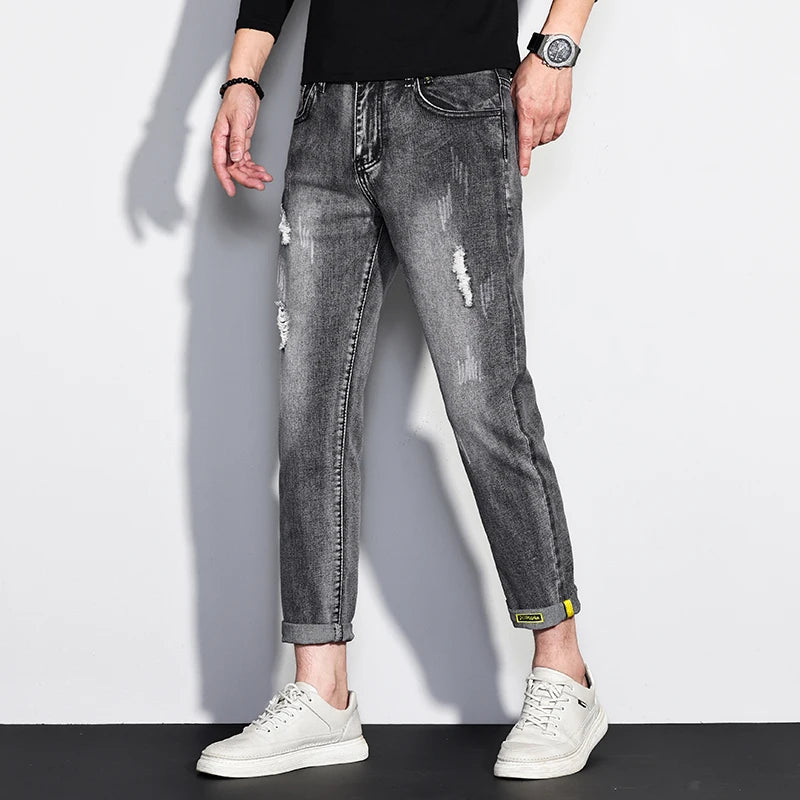 Asphalt Skinny Jeans