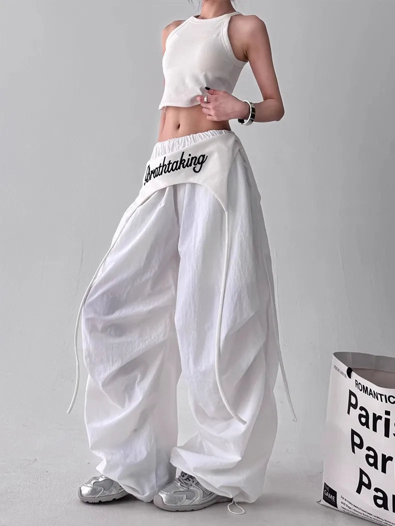 Zara Street Parachute Pants