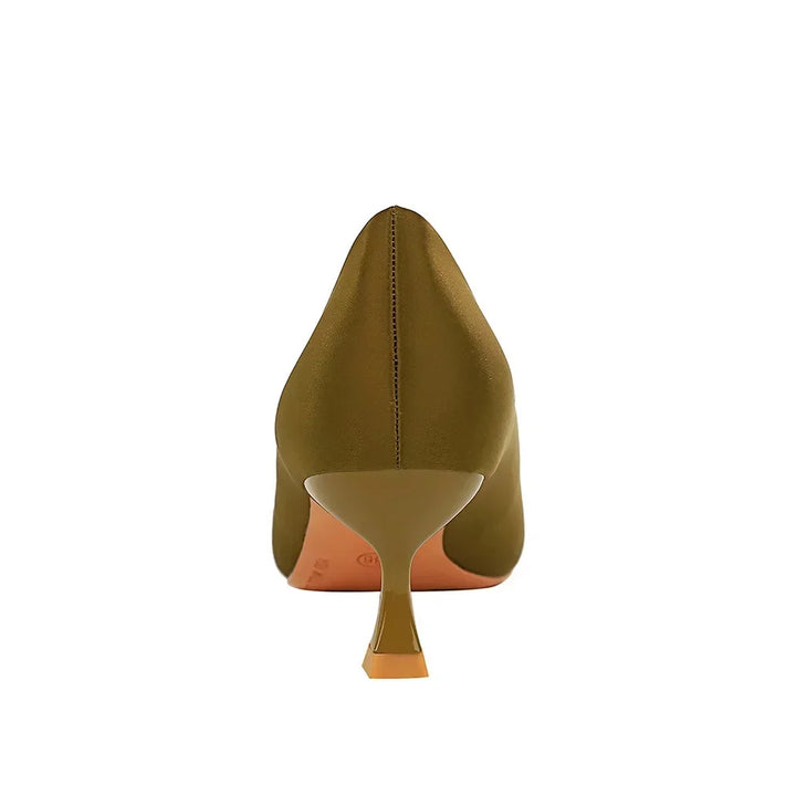 Lucerne Silk Heels