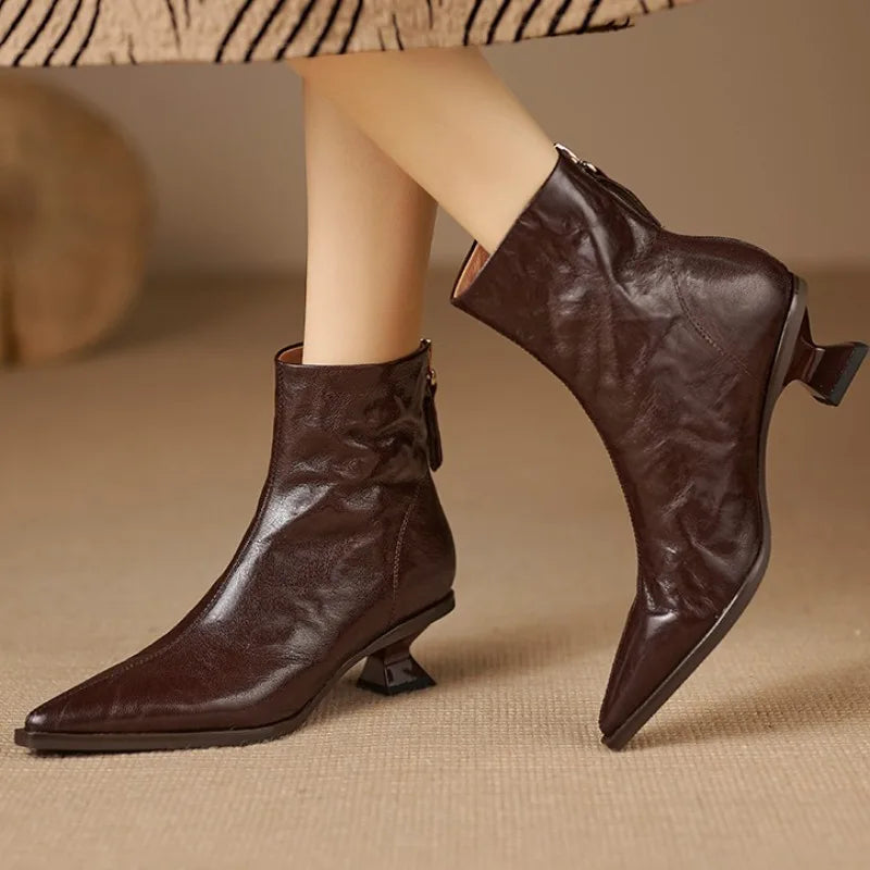 Vera Point Ankle Boots