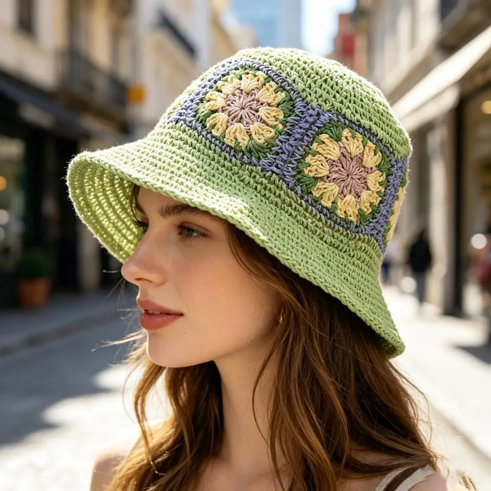 Soleil Crochet Bucket Hat
