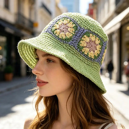 Soleil Crochet Bucket Hat