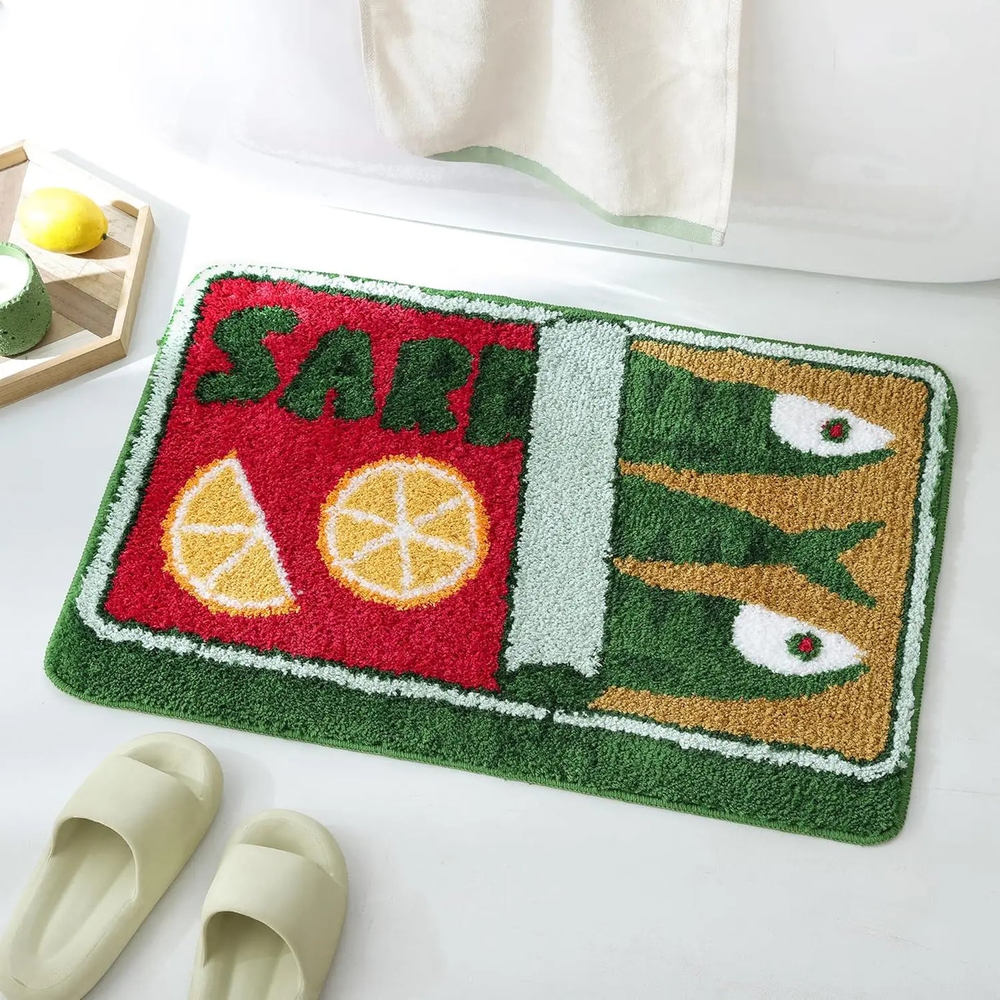 Sardinia Plush Bath Mat