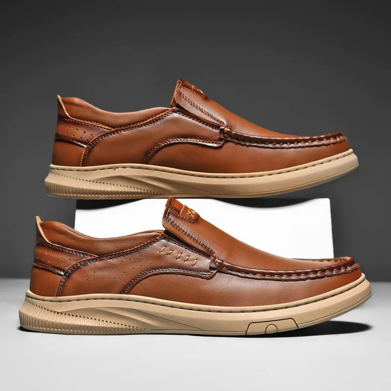 Caldwell Genuine Leather Loafers