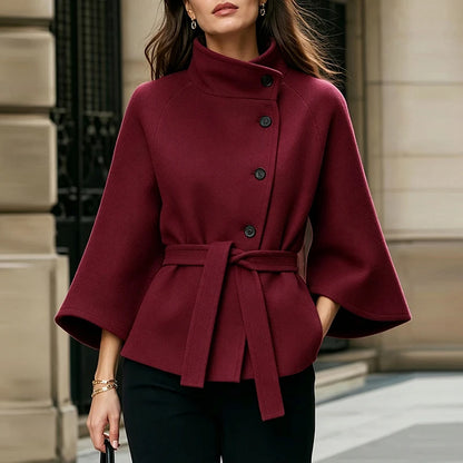 Margot Cropped Belted Coat