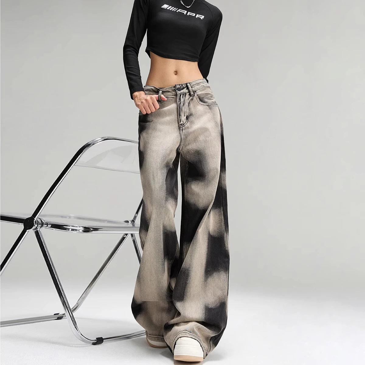 Luna Fade Baggy Jeans