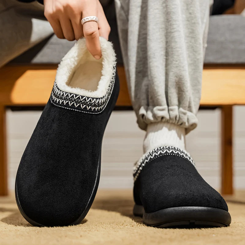 Noah Fleece Lined Slippers