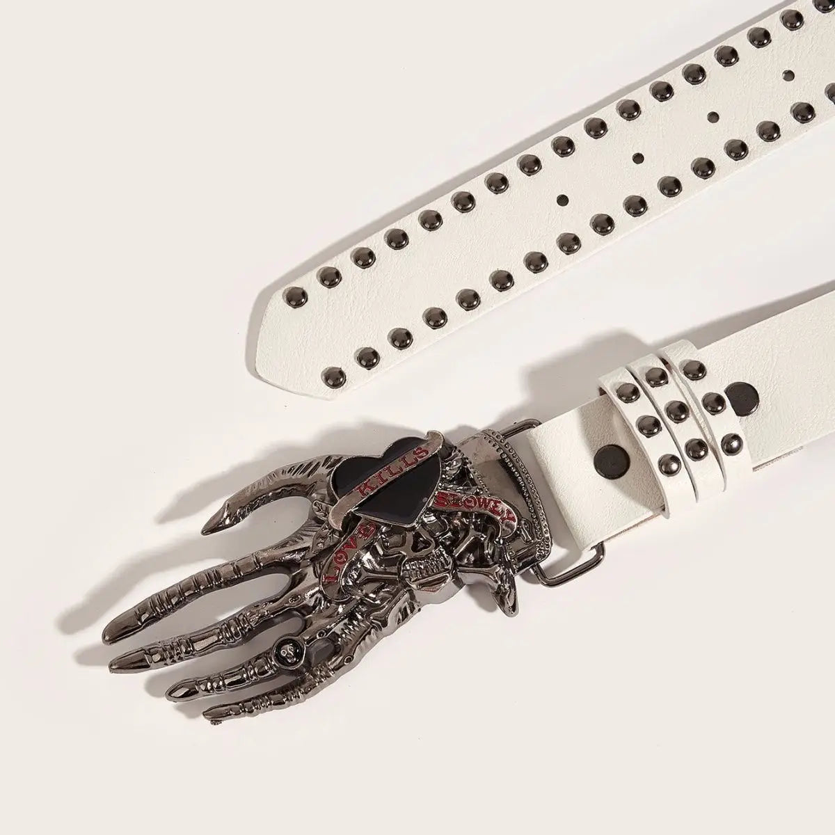 Love Kills Studded Belt