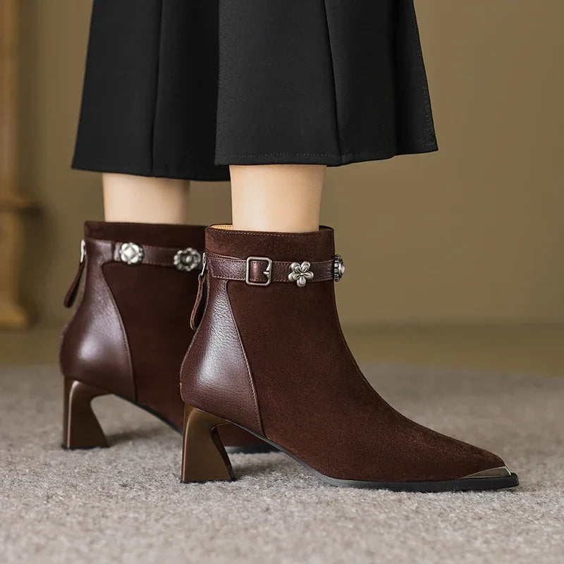 Chérie Buckle Boots