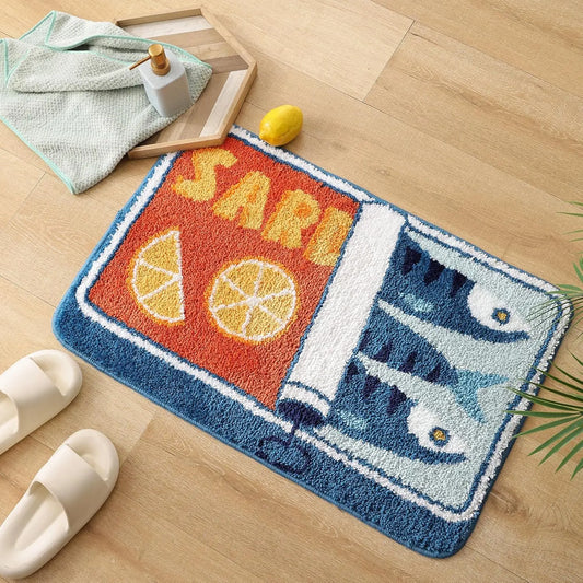 Sardinia Plush Bath Mat