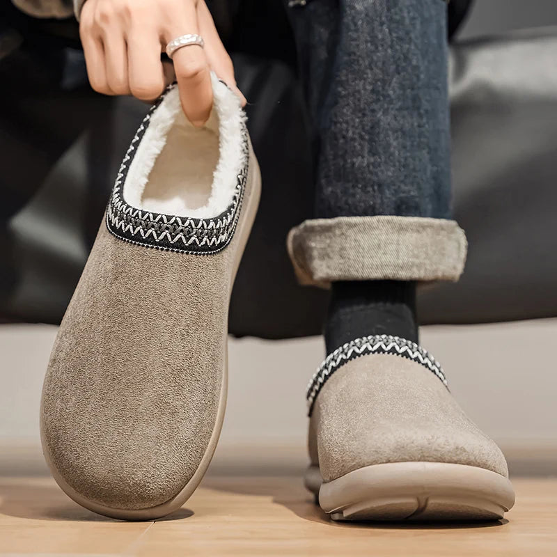 Noah Fleece Lined Slippers